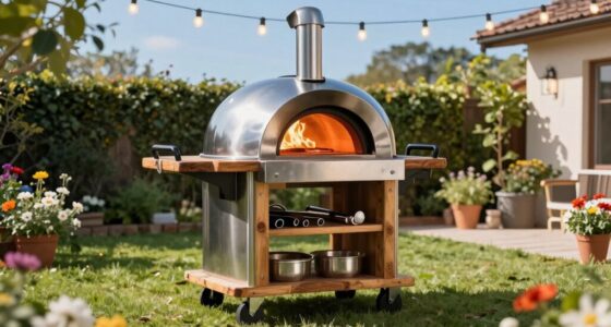 top outdoor pizza oven carts