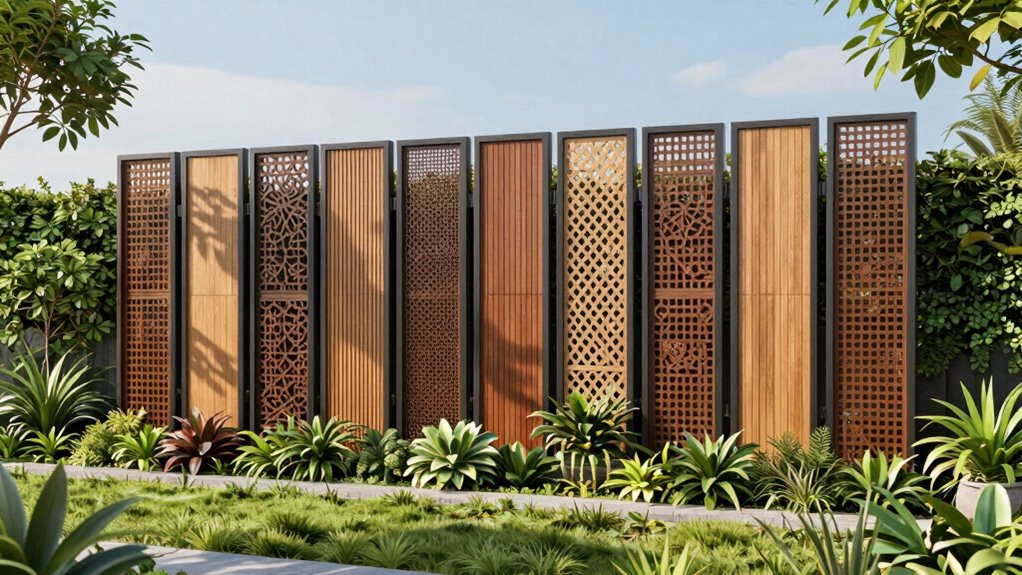 top outdoor privacy screen panels