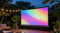 top outdoor projector screens