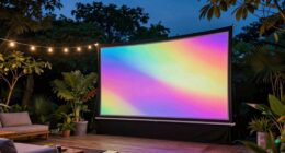 top outdoor projector screens