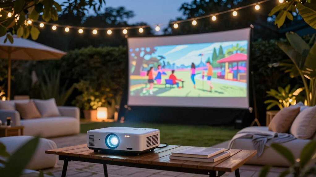 top outdoor projectors 2026