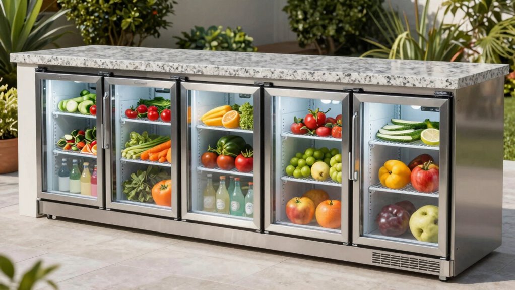 top outdoor refrigeration drawer options