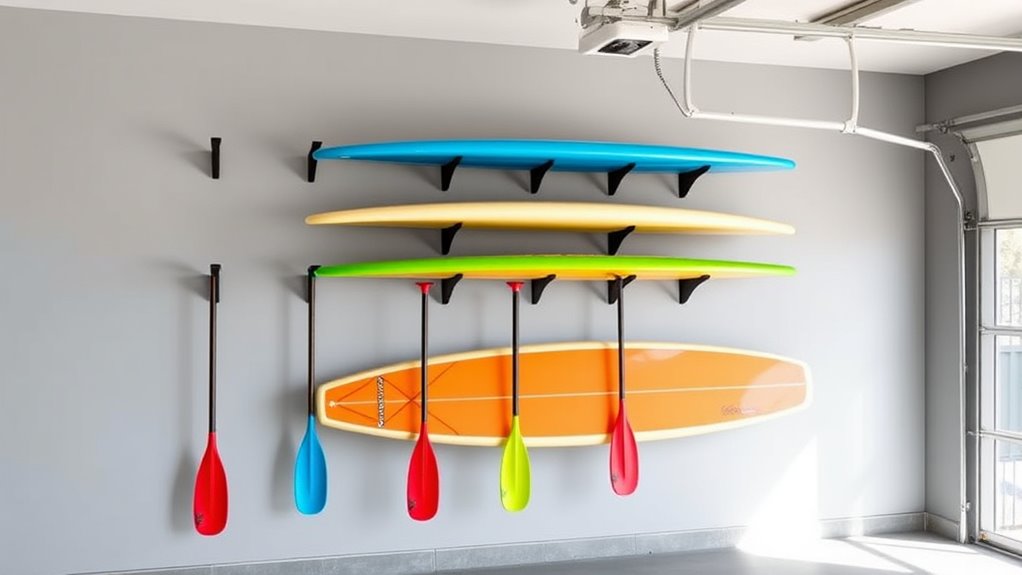 top paddle board storage options