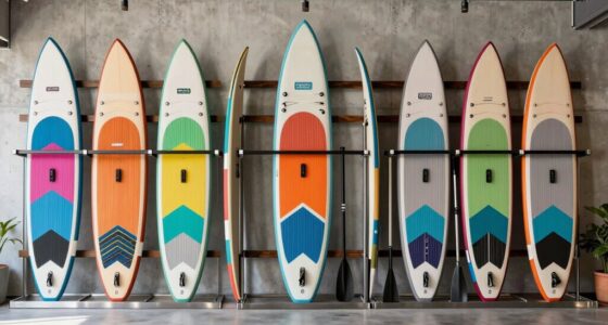 top paddle board wall racks