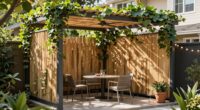 top pergola privacy screen options