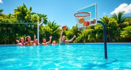 top pool basketball hoops