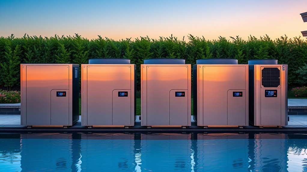 top pool heating options