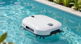 top pool skimmer robots