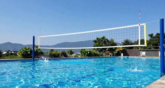 top pool volleyball nets