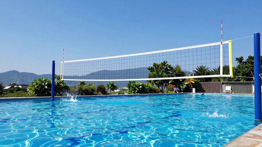 top pool volleyball nets