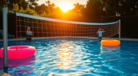 top pool volleyball nets