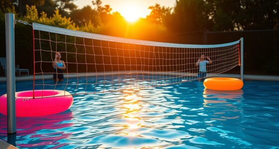 top pool volleyball nets