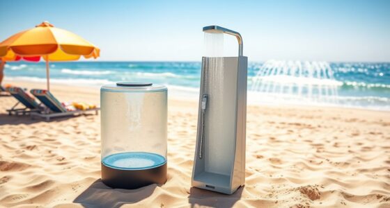 top portable beach shower options