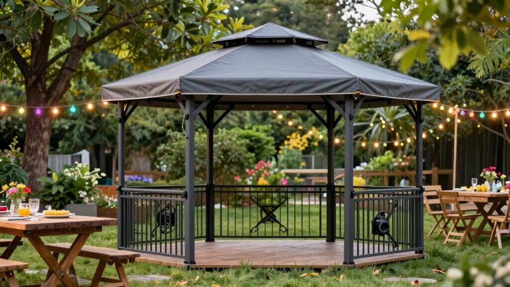 top portable outdoor gazebos