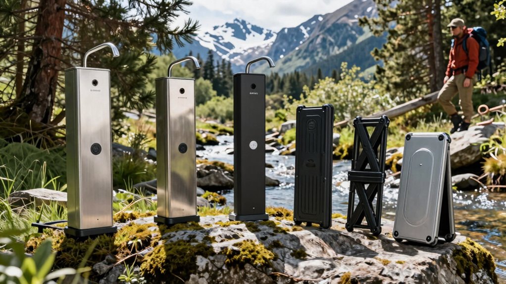 top portable outdoor shower systems