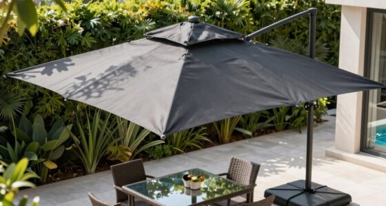 top rated cantilever umbrellas