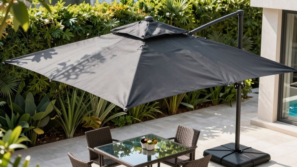 top rated cantilever umbrellas