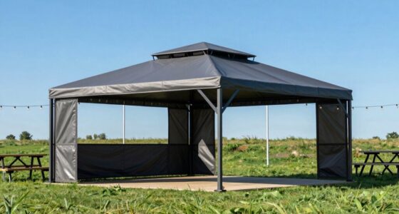 top rated durable pop up gazebos