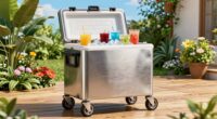 top rated patio cooler carts