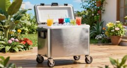 top rated patio cooler carts
