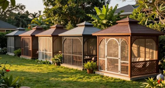 top screened gazebos 2026