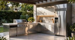 top stainless steel outdoor kitchens