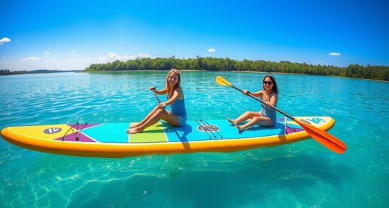 top tandem inflatable paddle boards
