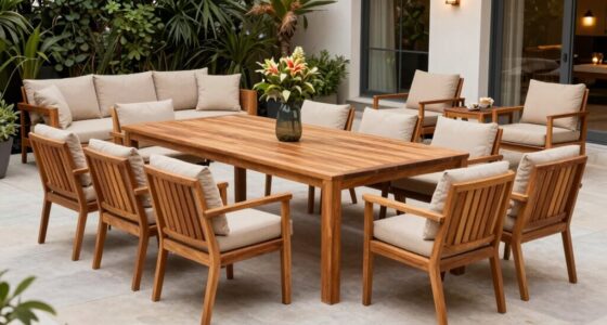top teak patio furniture