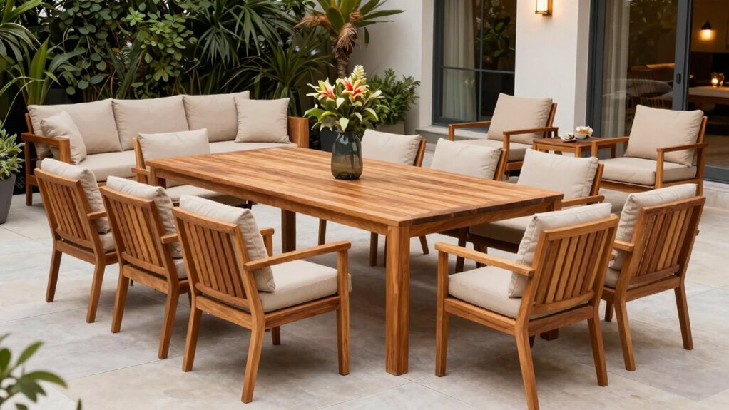 top teak patio furniture