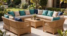 top wicker patio sets