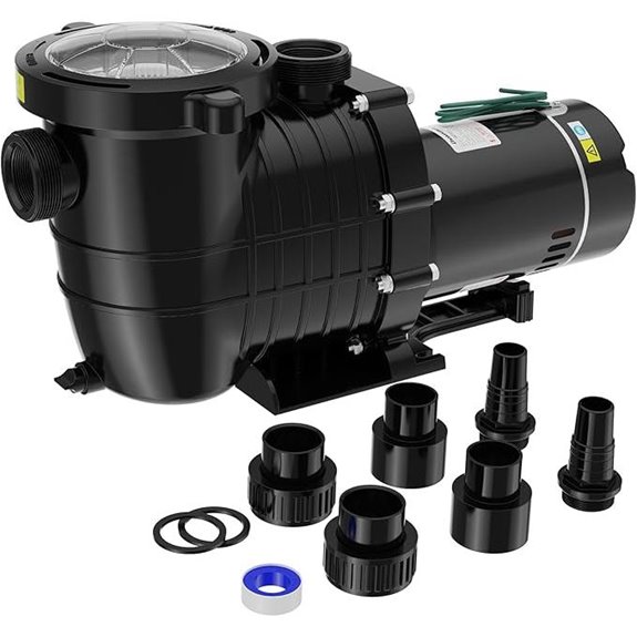 2 HP Pool Pump for Inground & Above Ground Pools