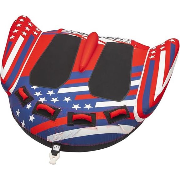 ZOOMBROS 2-Person Towable Water Tubes with Drainage