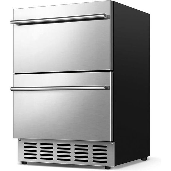 Under Counter Beverage Refrigerator with Temperature Control