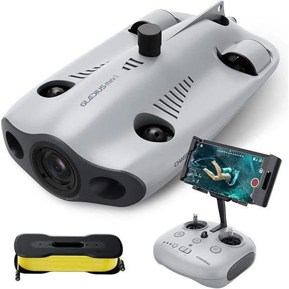 Underwater Drone with 4K Camera and Depth Data