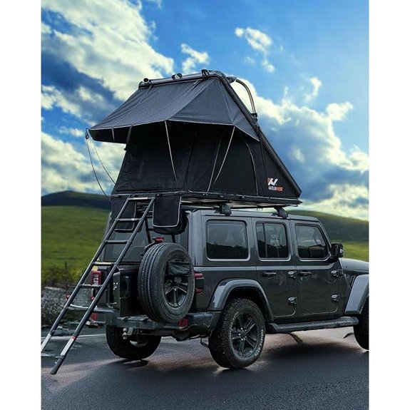 BAMACAR Naturnest Rooftop Hard Shell Tent for Vehicles