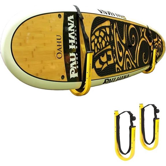 Suspenz SUP and Surfboard Storage Rack with Straps