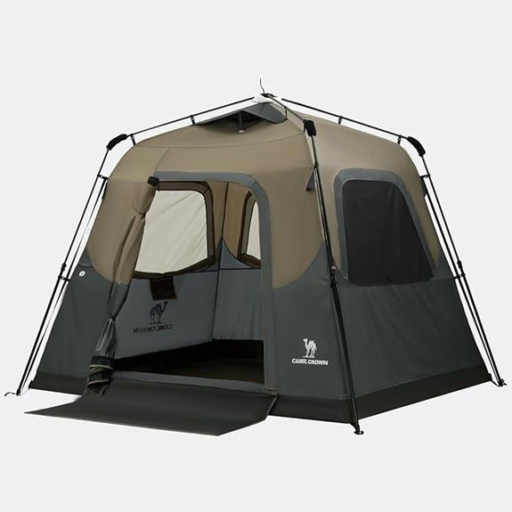 Camel Crown Waterproof 4-6 Person Camping Tent
