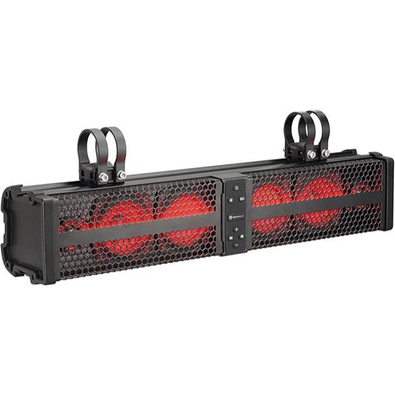 Rockville XBAR-24 ATV/UTV Waterproof Bluetooth Soundbar