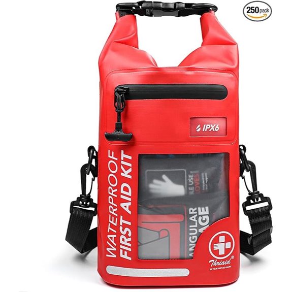Waterproof First Aid Kit with Reflective Dry Bag