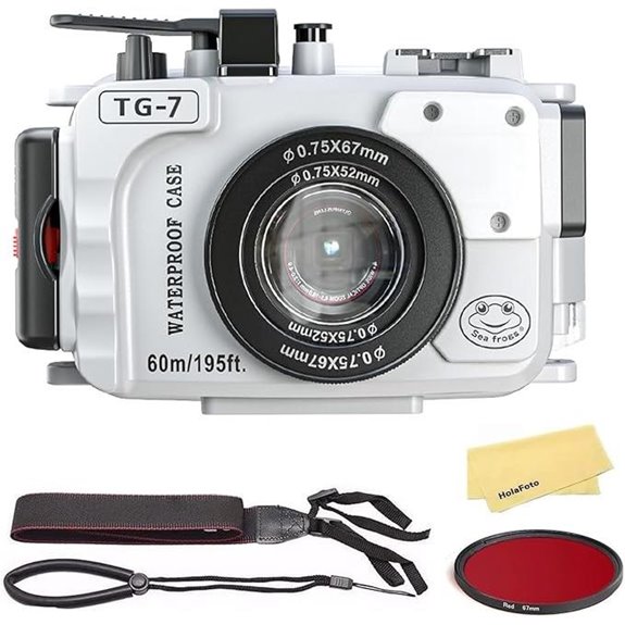 SeaFrogs Waterproof Underwater Camera Housing for TG-7