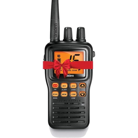 Uniden Waterproof Handheld Marine Radio with Channels