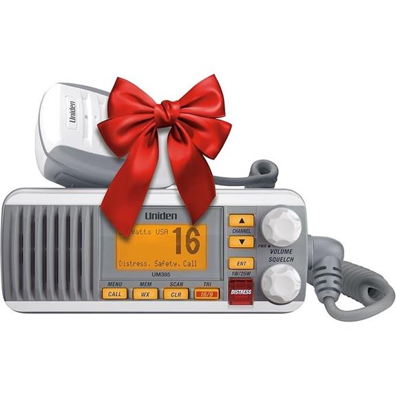 Uniden UM385 Marine VHF Radio Waterproof with NOAA
