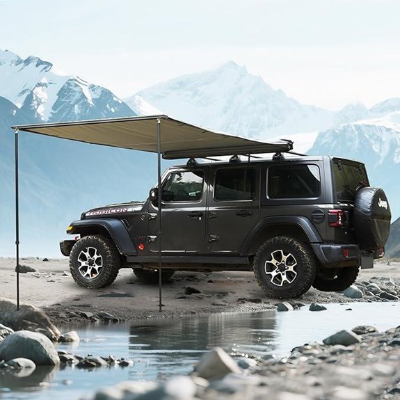 Bayati Naturnest Waterproof Retractable Vehicle Awning