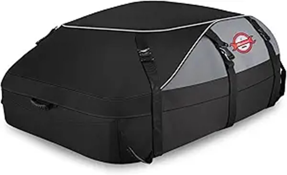 Sailnovo Waterproof Roof Cargo Bag with Tie-Down Straps