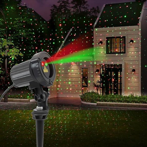 waterproof star laser lights