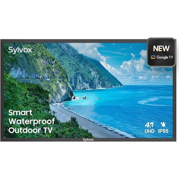 SYLVOX 43 Waterproof 4K Outdoor Smart TV