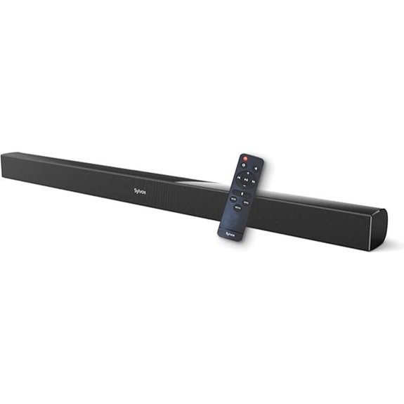 SYLVOX Waterproof Outdoor Soundbar with Remote and HDMI