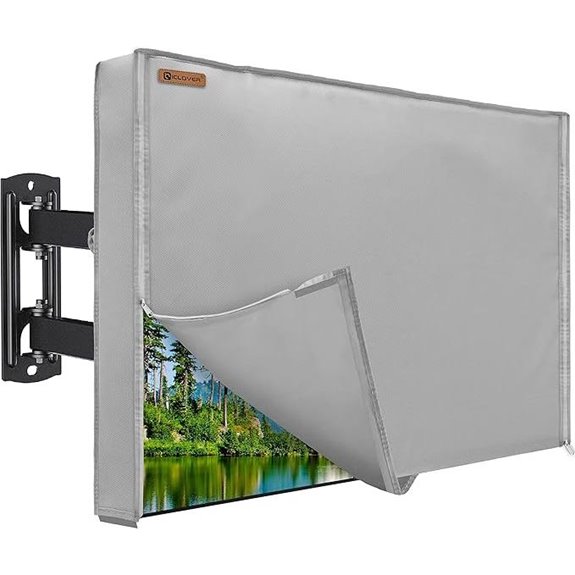 Outdoor TV Cover 60-65 inch Waterproof Weatherproof Enclosure