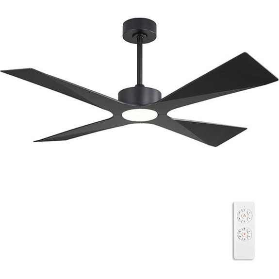 Wingbo 64 Wet Rated Outdoor Ceiling Fan with Lights