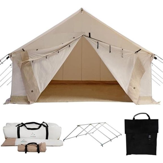 WHITEDUCK Alpha Canvas Wall Tent for Camping